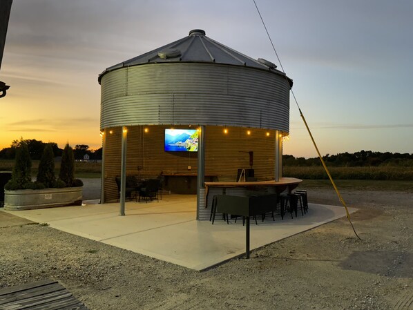 Grain Bin Gazebo