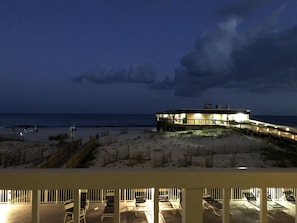 Balcony View at Dusk