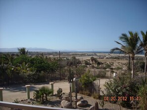 Looking from main level toward Marina Cabo Riviera and Ceralvo Island