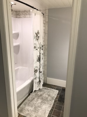 newly renovated downstairs bath