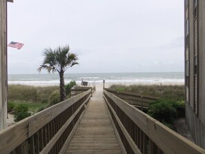 Walkway to beach
