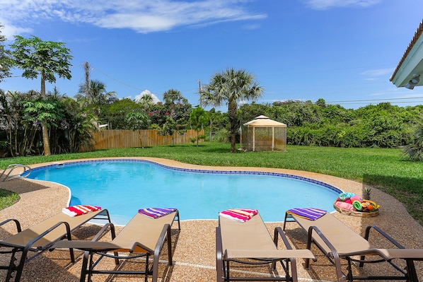 Soak up some rays.