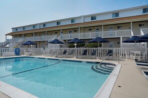 Heated 40 ft x 20 ft Guest only Pool
Lounge chairs an Tables available