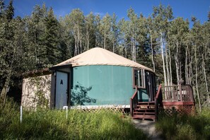 Yurt in summertime