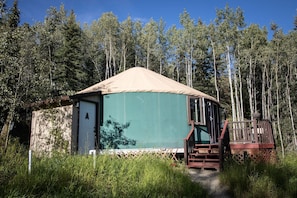 Yurt in summertime