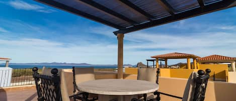 Tower View / Ocean and Mountain View / Shade / Patio Furniture