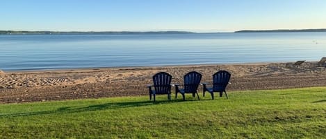 View from room on patio summer of 2020