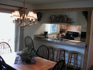 Dining Area and Kitchen