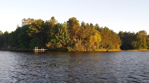 Lake View of Point and dock