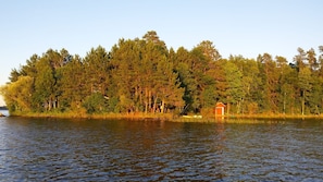 Lake View of Point and Bay