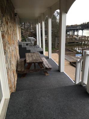 Downstairs Patio