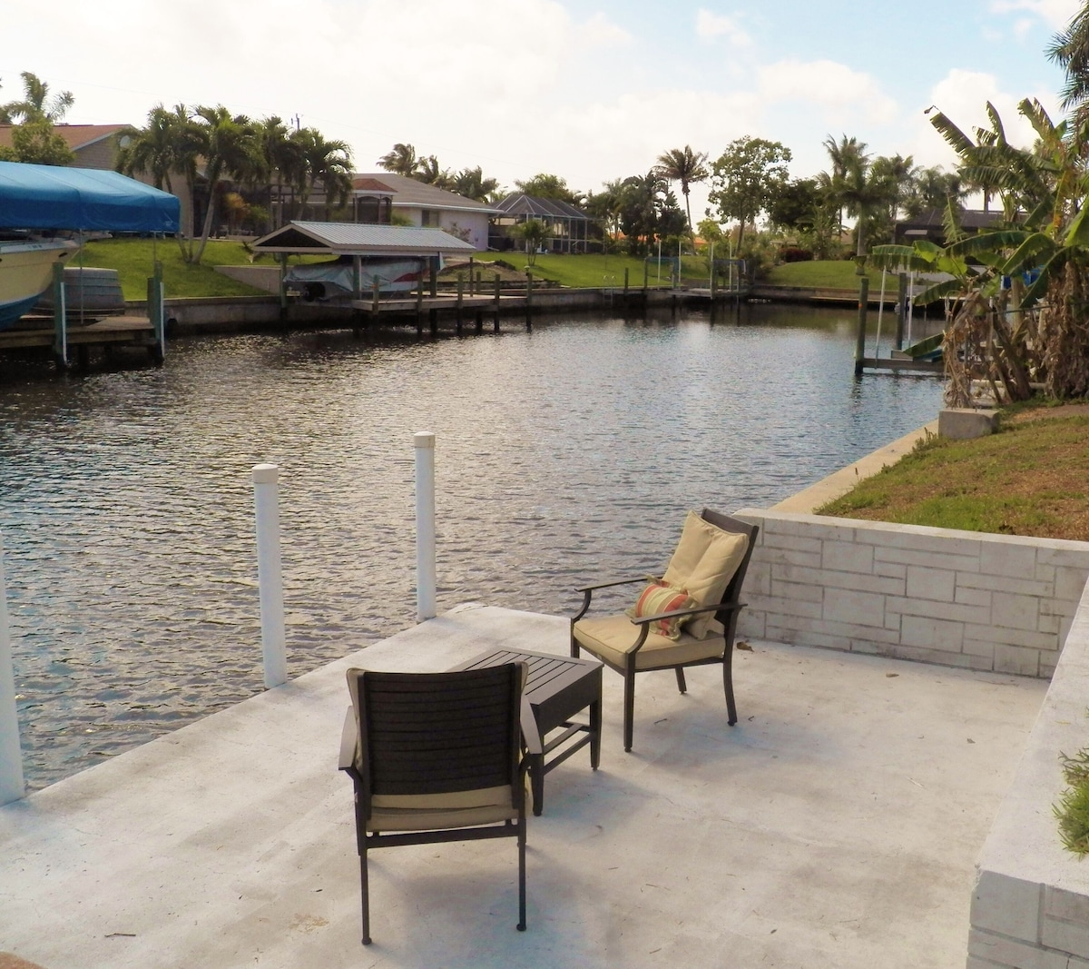 Waterfront Home with Heated Pool and Jacuzzi