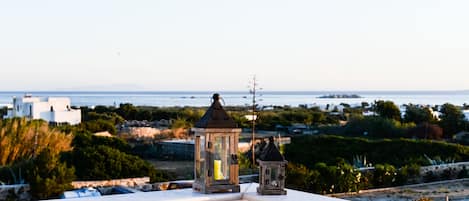 Vue sur la plage/l’océan