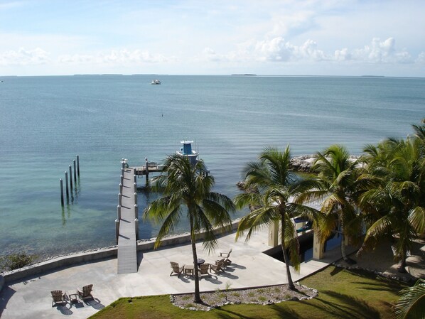 West View of Bay and Everglades National Park from Roof Sundeck at Sunset Reef