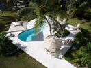View of Pool and Spa Area from Roof Sundeck