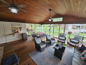 Screened porch