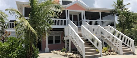 House view post Hurricane Dorian repairs.