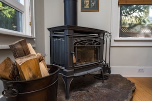 Cozy wood burning stove