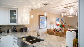 farm stainless steel sink  and bar with wine cooler