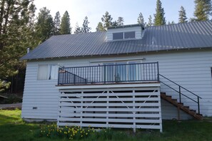 Back of house and deck
