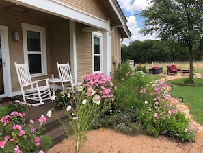 Front porch with a view...