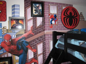 SuperHero Room - The "Real" SpiderMan?