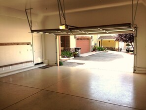 Vehicles must be parked in the 2 car garage