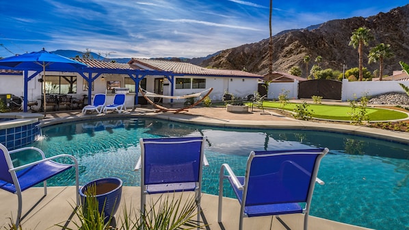 Pool and Mountain View