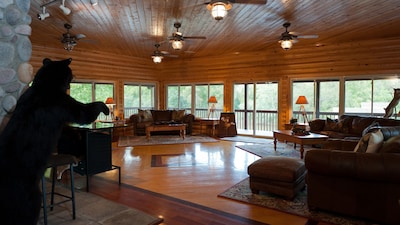 River Lodge on Pee Dee River - Sleeps 20 - Great for Large Groups - Free Golf!!