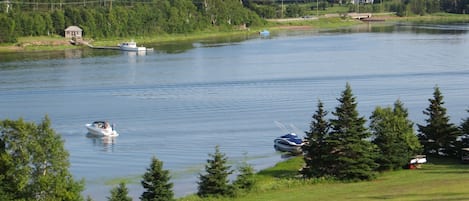 View From the cottage Deck of the popular Stanley River 