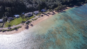 Aerial View of Majestic Anini Beach