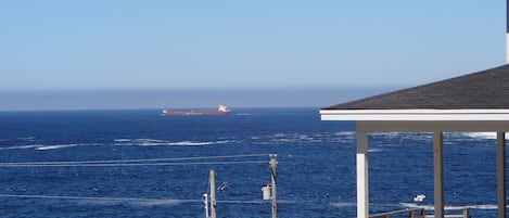 passing tanker from deck