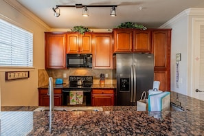 Kitchen with updated appliances
