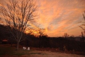 One of the Beautiful Sunrises you Can Enjoy on the Property