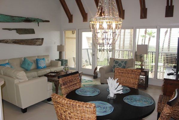 spacious living area