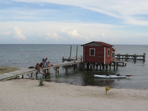 Dock and dock house
