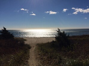 Keyes Beach Sunset in Fall