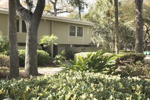 Front of villa
