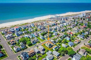 In the heart of Cape May and just 2 short blocks to Cape May's beautiful beach!