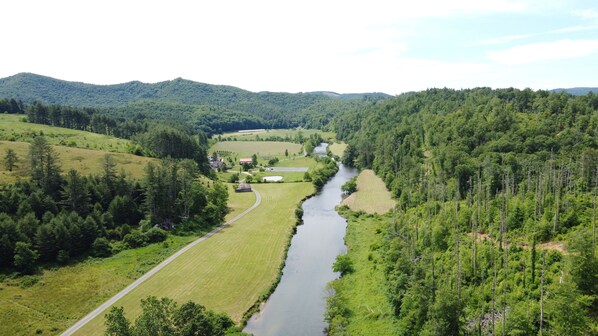 Our gorgeous property is part of a wedding venue called The Barn on New River.