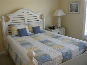 Master Bedroom with Queen Bed and TV