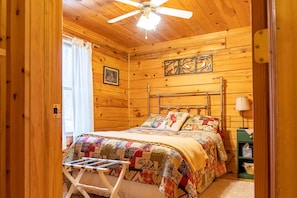 2nd bedroom has a double.