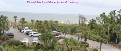 View of Beach and Ocean from  balcony