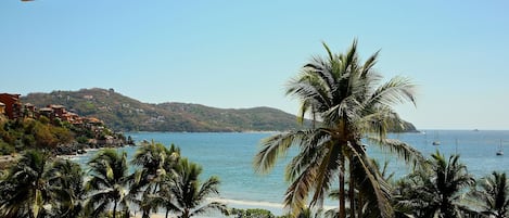 Vista para a praia ou o mar