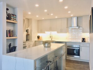 Fully stocked kitchen