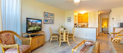 Living room, taken from inside the lanai sliding door