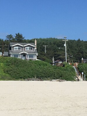 View of house from the beach                   