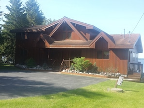 View of CedarStone from driveway entrance