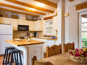 Well appointed kitchen spacious and bright