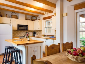 Well appointed kitchen spacious and bright
